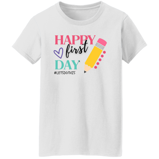 Happy First Day of School T-Shirt